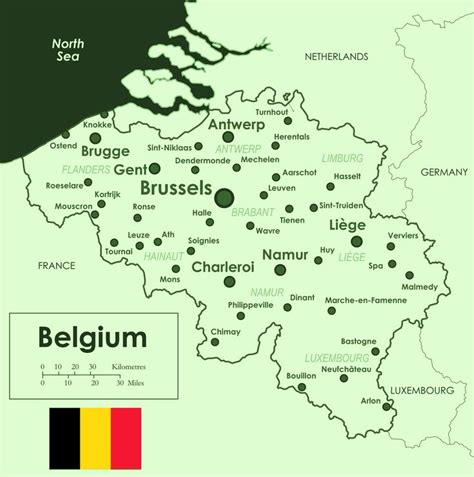 Map Of Belgium Cities Google Search Ostend City Maps Map