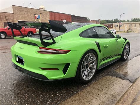 Lime Green Gt3 Rs Porsche