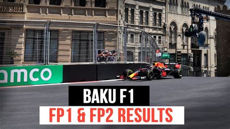 The 2019 azerbaijan grand prix (formally known as the formula 1 socar azerbaijan grand prix 2019) was a formula one motor race that took place on 28 april 2019 at the baku city circuit in baku, azerbaijan. F1 Baku 2021 | Baku GP 2021 FP1 and FP2 RESULTS ...
