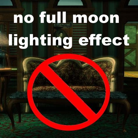 No Full Moon Lighting Effect By Pokeytax Sims 3 Downloads Cc Caboodle