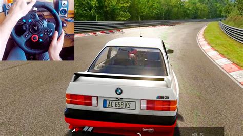 Assetto Corsa Nurburgring Bmw E Dtm Logitech G Mod By Pyle Youtube My