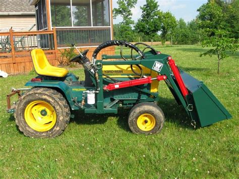 Homemade Frontloader Garden Tractor Tractors Tractor Idea