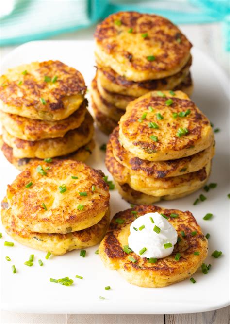 Golden Pan Fried Potato Cakes A Spicy Perspective