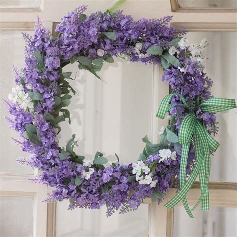 lavender silk flowers bulk romantic provence decoration lavender flower silk 17 off
