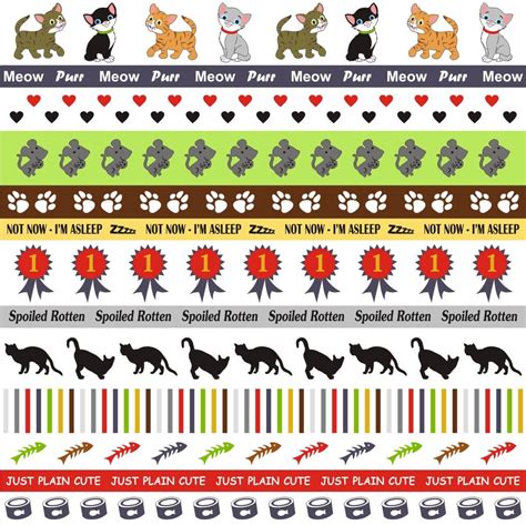 Petticoat Parlor Scrapbooking Supplies Cat Borders Paper Petticoat