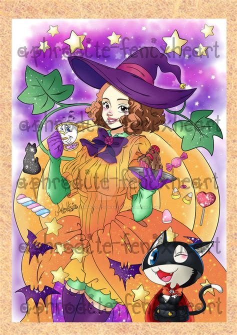 Persona 5 Halloween Color Version By Aphrodite Fenixheart On Deviantart
