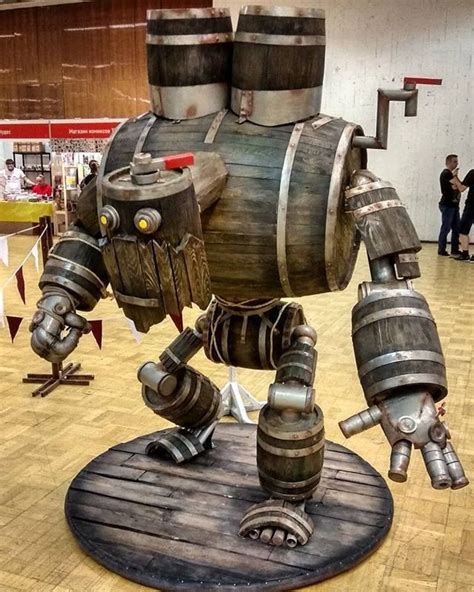 Robot Concept Art Robot Art Recycled Robot Recycled Art Tin Can