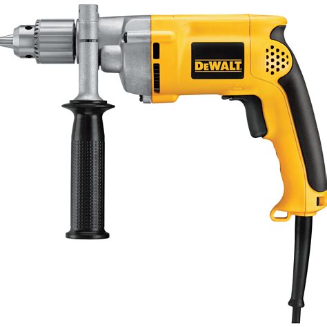 Dewalt Heavy Duty Vsr Corded Electric Drill — 12in Keyed Chuck 85