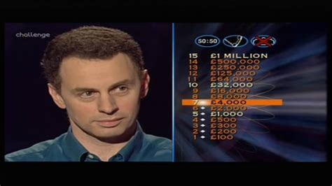 Who Wants To Be A Millionaire Uk 21st 22nd January 2000 Short Ep 3 3 Youtube