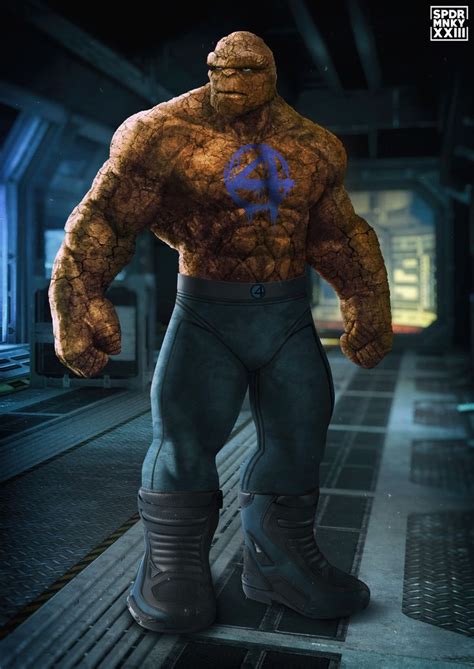 Artstation Mcu The Thing Concept Art In 2022 Mister Fantastic