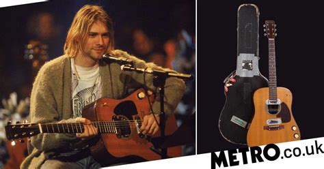 Kurt Cobains Guitar From Mtv Unplugged Show For Sale For 1million
