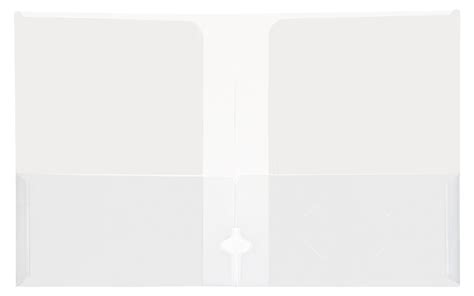 Plastic 4 Pocket Folders Clear Presentation Folder