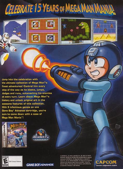 Nostallgia Brasil Mega Man Anniversary Collection