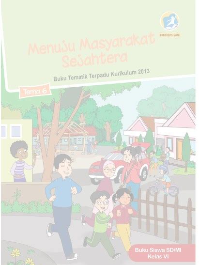 Buku Guru Dan Buku Siswa Kelas 6 Kurikulum 2013 K13 Edisi Revisi 2018
