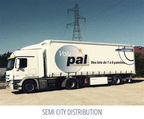 Semi City Distribution Transports Rousson Transport Routier De