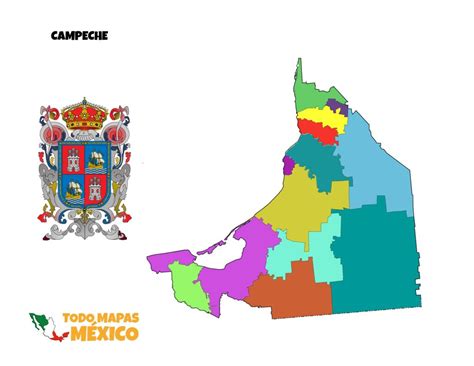 Mapas De Campeche Todo Mapas México