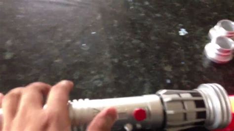 Star Wars Darth Maul Double Bladed Ultimate Fx Lightsaber Review Youtube