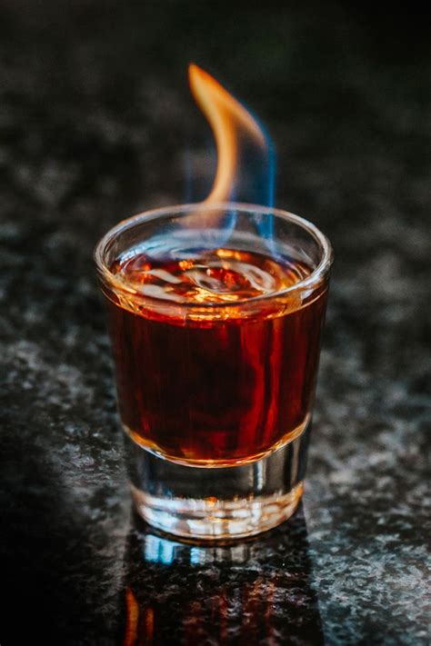 Flaming Dr Pepper Shot Recipe Flaming Drinks Shots Alcohol