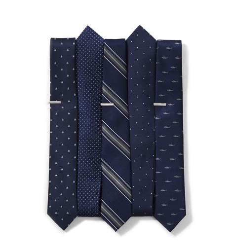 Five Navy Blue Ties Were Wearing Right Now