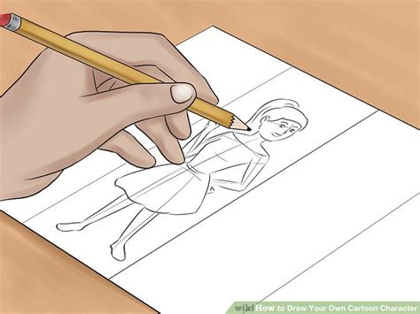 How To Draw Your Own Cartoon Character With Pictures Wikihow