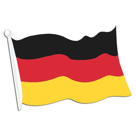 German Flag Cutout 18 Party Supplies From Novelties Direct