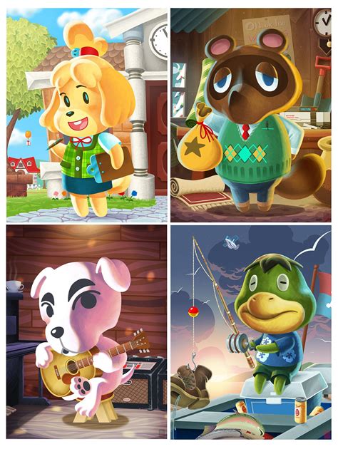 Each villager has a set personality that affects the way they speak, act, and even when once you are high enough friendship with them, they might speak more kindly to you and possibly give you gifts. My Animal Crossing villager portraits : AnimalCrossing