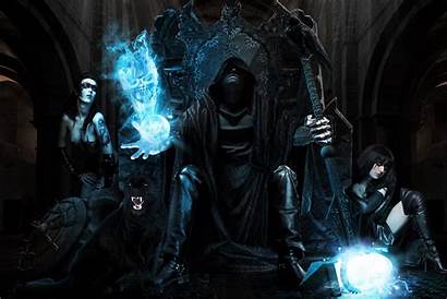 Dark Mage Sorcerer Fantasy Magic Horror Magician