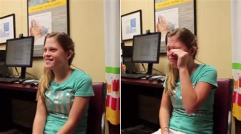 Hearing Impaired Teen In Tears After Hearing Moms Voice Clearly For
