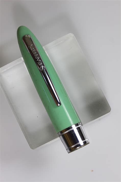 Sheaffer Mint W17070 Light Green Npt Trim Cap Vintage Waterman Pens