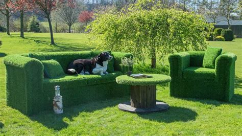 artificial grass arm chair  artificial landscapes