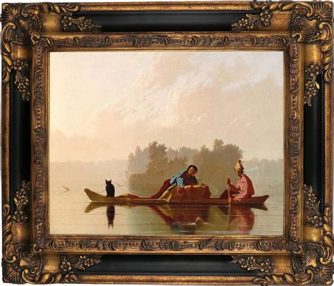 Historic Art Gallery Fur Traders Descending The Missouri 1845 By George Caleb