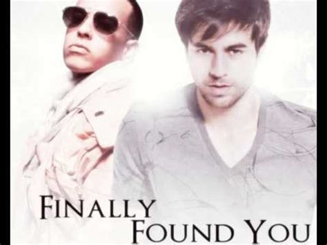 Enrique Iglesias Ft Daddy Yankee Pitbull Finally Found You