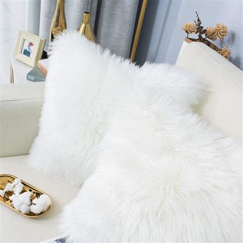 Ultimate sheepskin takes the most popular and most unique sheepskin products from around the world direct to you. Carvapet 2 Pieces Luxury Decorative Faux Sheepskin Fur ...