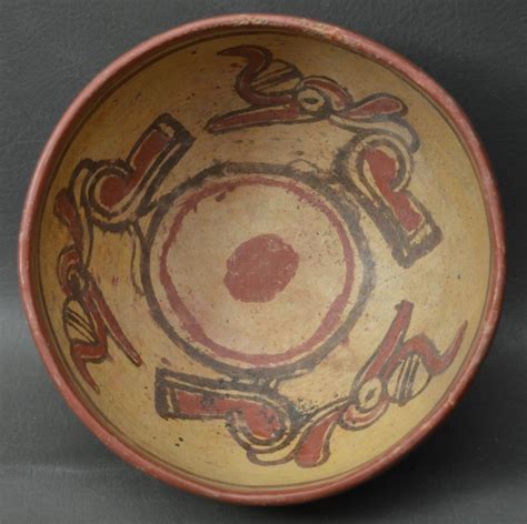 Mayan Pottery Bowl