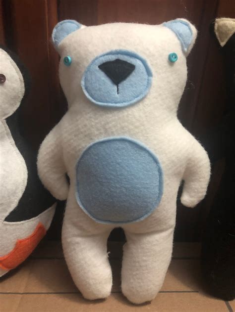 Super Cute Handmade Plush Animals Felt Stuffed Plushies Kids Etsy Uk