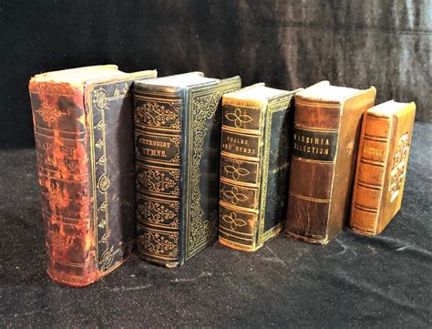 Lot Leatherbound Christian Religious Books From The 1800s 11 Volumes