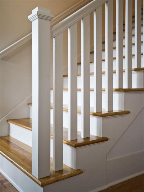 Traditional White Staircase Hgtv