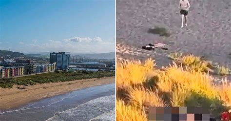 Brazen Couple Have Sex On Beach In Broad Daylight Yards In Front Of Sunbathers Daily Star