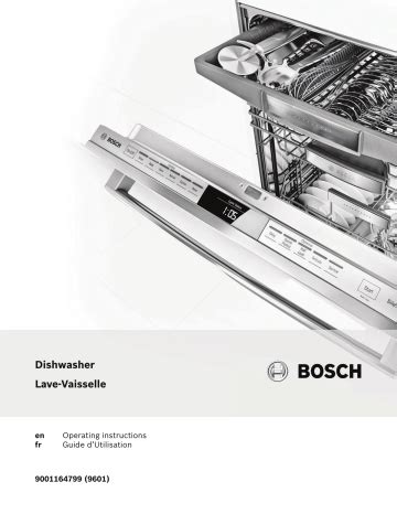 Bosch SGE68U55UC D5 Dishwasher Instruction Manual Manualzz