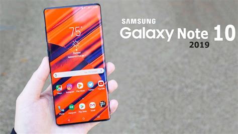 Samsung Galaxy Note 10 Top 5 Incredible Features Youtube