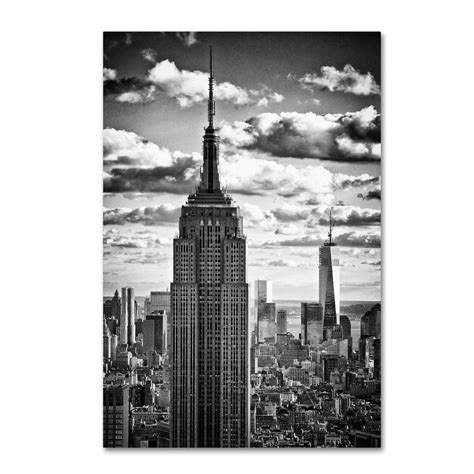 Trademark Fine Art New York Skyscrapers By Philippe Hugonnard 30 In X