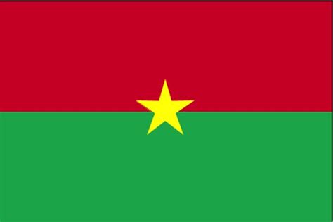 Flag Of Burkina Faso Royalty Free Stock Photo