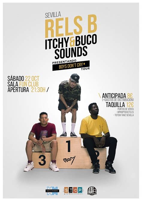 Rels B Boys Dont Cry Tour En Sevilla Concierto Hip Hop Groups