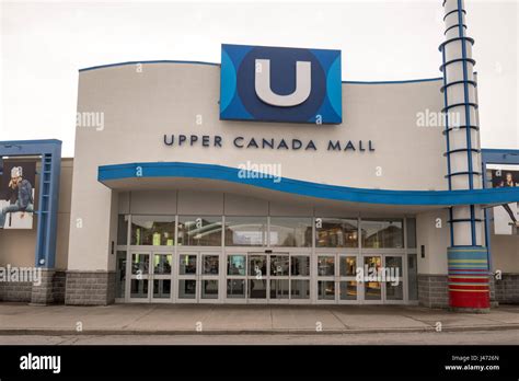 Upper Canada Mall Entrance Stock Photo Alamy