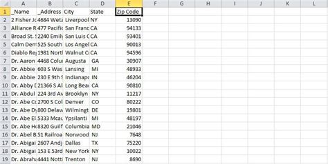 How To Split Apart Addresses In Excel Other Badger Maps