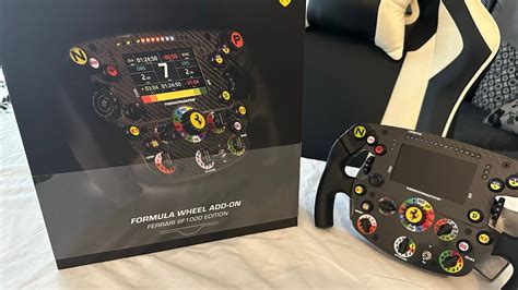 Thrustmaster Sf Ferrari Wheel Unboxing Firmware Update And Test