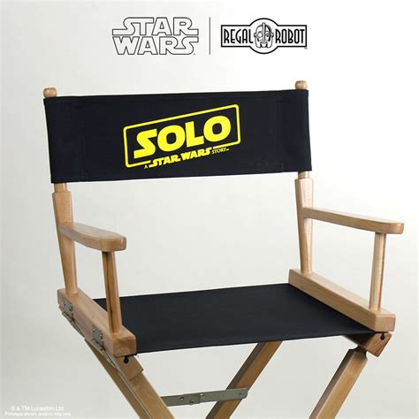 Great savings & free delivery / collection on many items. Solo: A Star Wars Story Directors Chairs - Regal Robot