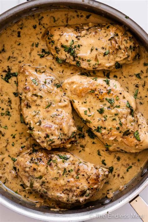 creamy tarragon chicken the endless meal®