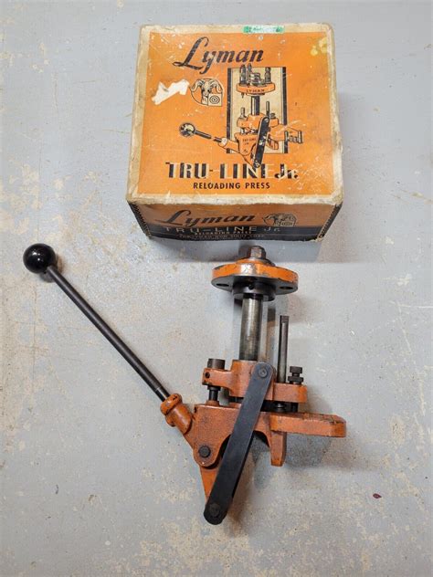 Vintage Lyman Tru Line Junior 4 Position Turret Reloading Press Ebay