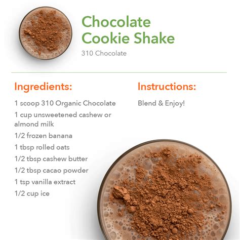 310 Nutrition Chocolate Shake Recipes Bryont Blog